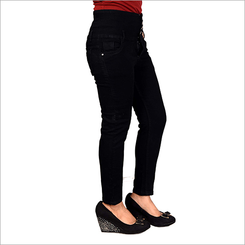 Dry Cleaning 5 Button Black Jeans