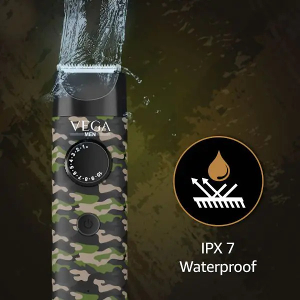 Green And Black X1 Beard Trimmer