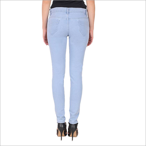 Washable Singal Button Light Blue