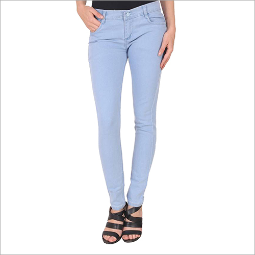 Washable Singal Button Light Blue