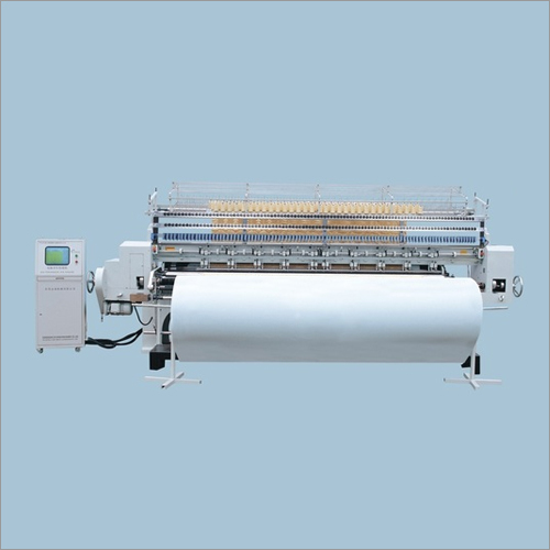सिल्वर Cs-128-3-10 चिशिंग मल्टी नीडल शटल क्विल्टिंग मशीन