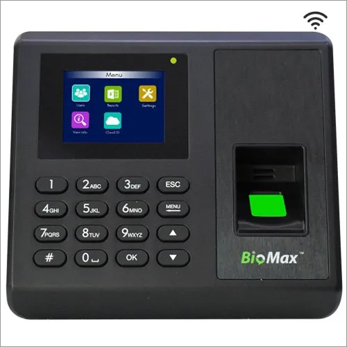 Biomax Time Attendance and Access Control - Biometric Identification, Attendance Measurement , Ideal for Office, Hospital, Malls, School, and College