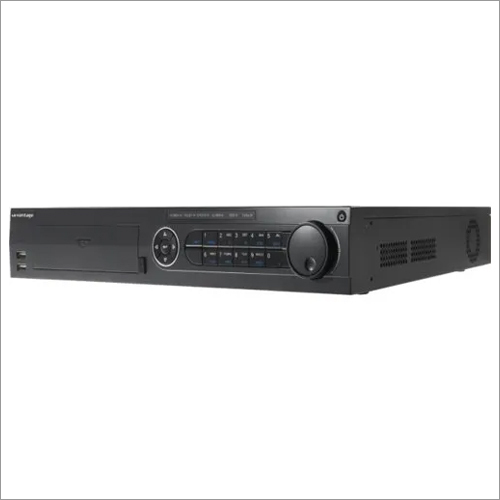 Hikvision Turbo Acusense DVR - 380 x 320 x 48 mm Dimensions, Less Than 2 Kg Weight, Black Color | 12 VDC Power Supply