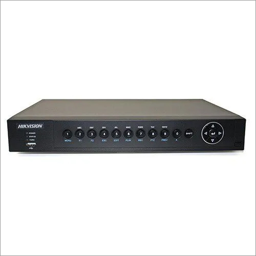 Hikvision Turbo Acusense DVR - 380x320x48 mm, Black | -10 to 55 deg C Temperature Range, 12 VDC Power Supply