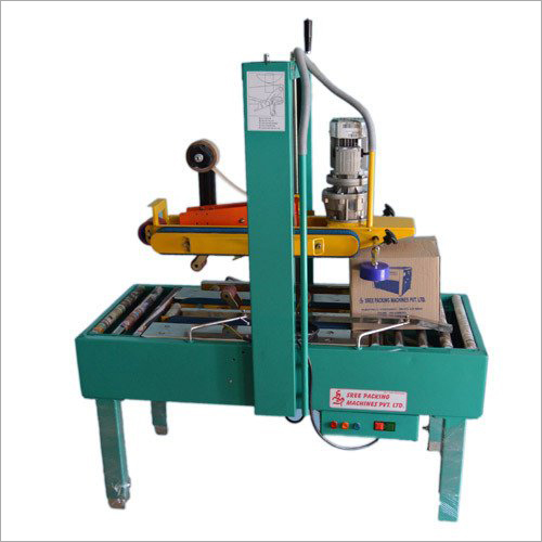 Ftm-550 Semi-Automatic Carton Sealing Machine - Color: Green