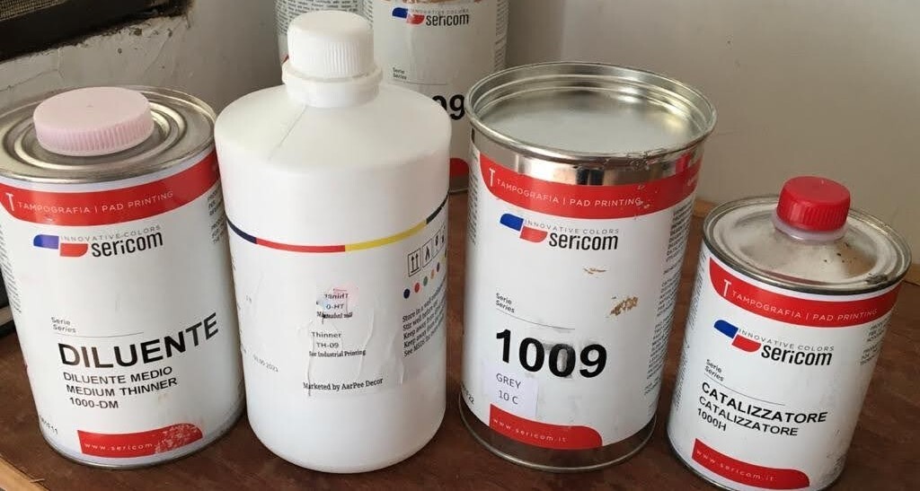 Different Available Screen Printing Inks