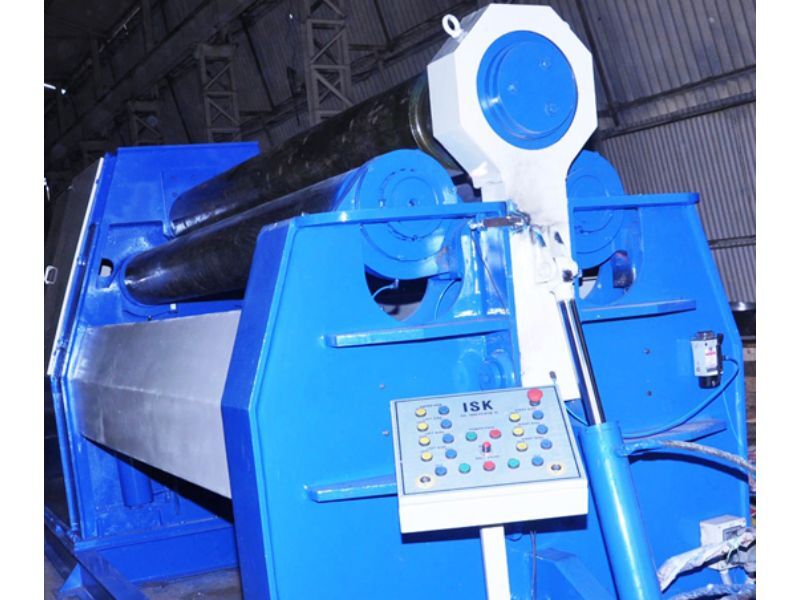 Hydraulic Plate Rolling Machine - Bend Radius: 50  Centimeter (Cm)