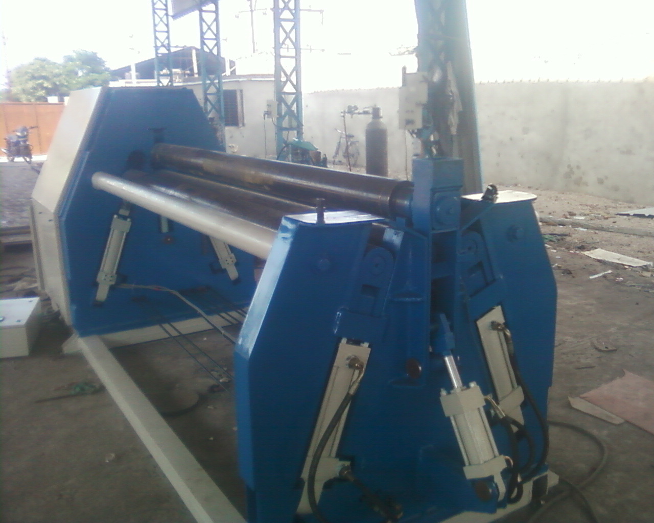 Hydraulic Plate Rolling Machine - Bend Radius: 50  Centimeter (Cm)