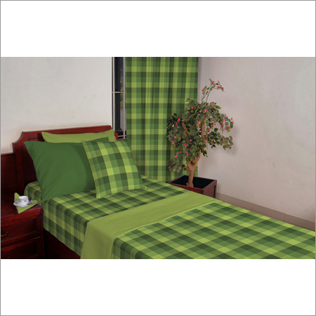 सूती पलंगपोशी