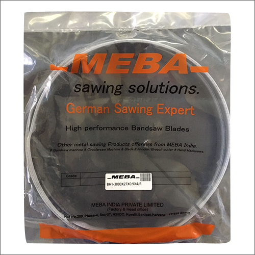 Silver High Bimetal Bandsaw Blade