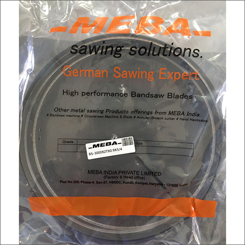 High Performance Metal Bandsaw Blades Bladeâ Size: 3000x27x0.9