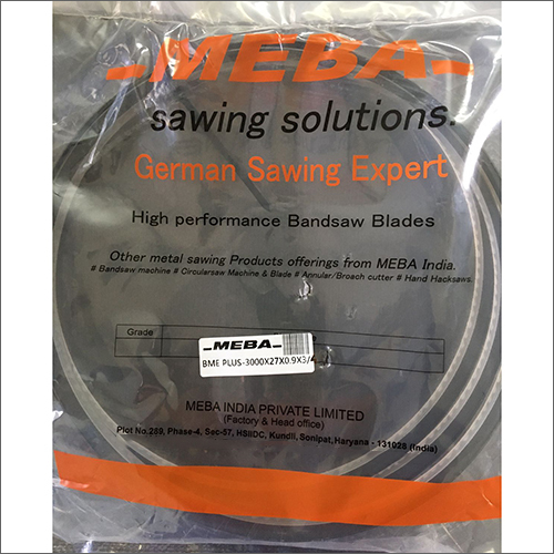 High Performance Metal Bandsaw Blades Bladeâ Size: 3000x27x0.9
