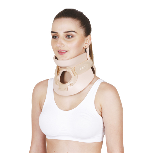 Philadelphia Collar - Cotton Material, Lightweight Design | Breathable, Skin-Friendly, Flexible Neck Support with Large Trachea Opening for Easy Pulse Monitoring and Optimal Adjustment
