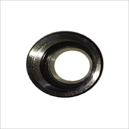 Collet Nut - Stainless Steel, Round Shape, Black Color | Durable Design, Hassle-free Functioning For Industrial Applications
