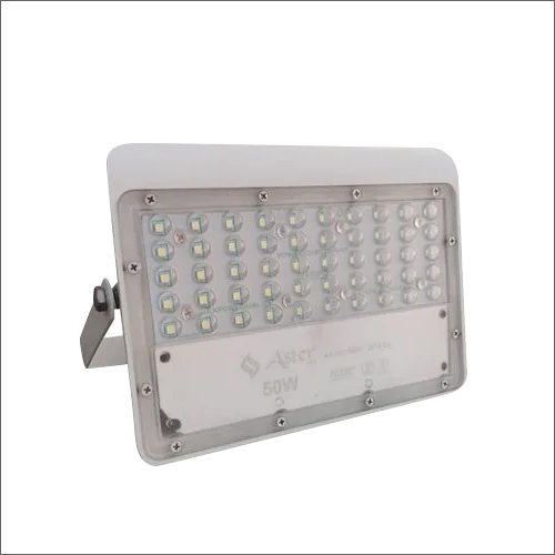 White 50W Aster Lens Slim Flood Light