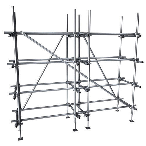 GI Scaffolding System - Steel, 45 Millimeter Diameter | Hot Dip Galvanized Surface Treatment, Suitable for Construction Applications