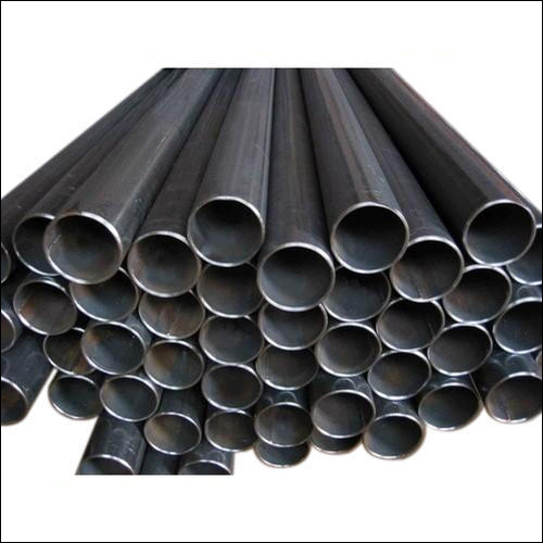 MS Round Pipe - Mild Steel, Color Coated Finish, Matte Black - Round Section Shape