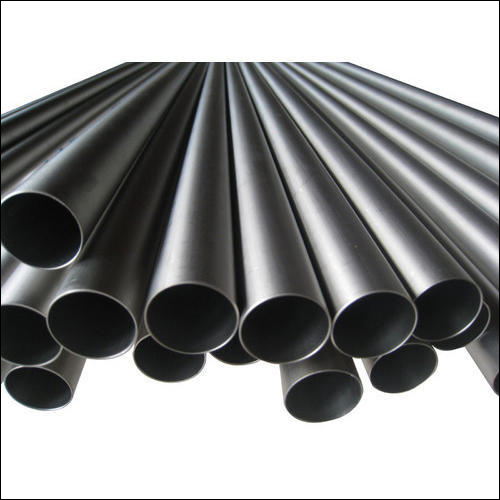 Mild Steel Pipe - 6 Meter Length, 5mm Thickness | Round Shape, Black Surface Treatment