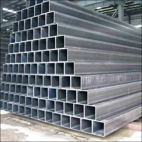 MS Pipe - Mild Steel, 6x6 Inches, Gray, 2.7 mm Thickness | Square MS Scaffolding Pipe with Mild Steel Surface Treatment