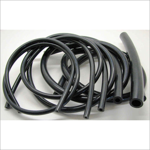 Black Viton Rubber Tubes