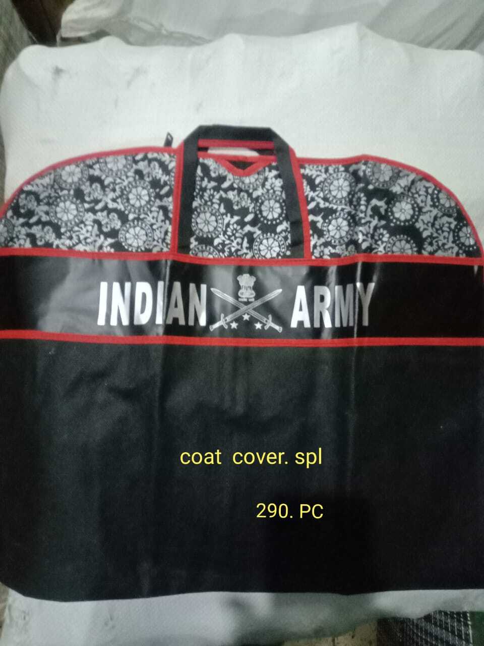 Coat Cover Ssb - Polyester, Waist Size 36, Single Pocket, Reversible Design, Available In All Colors | Logo Print Army Dress Cover