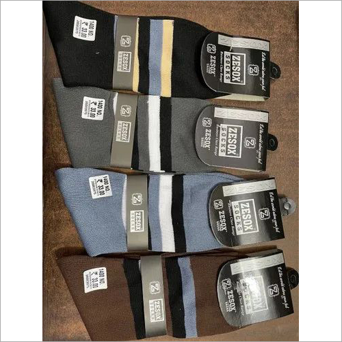 Disposable Socks - Nylon, Free Size, Grey | 2-Way Stretch, Striped Pattern, Washable, Unisex for All Season Casual Wear