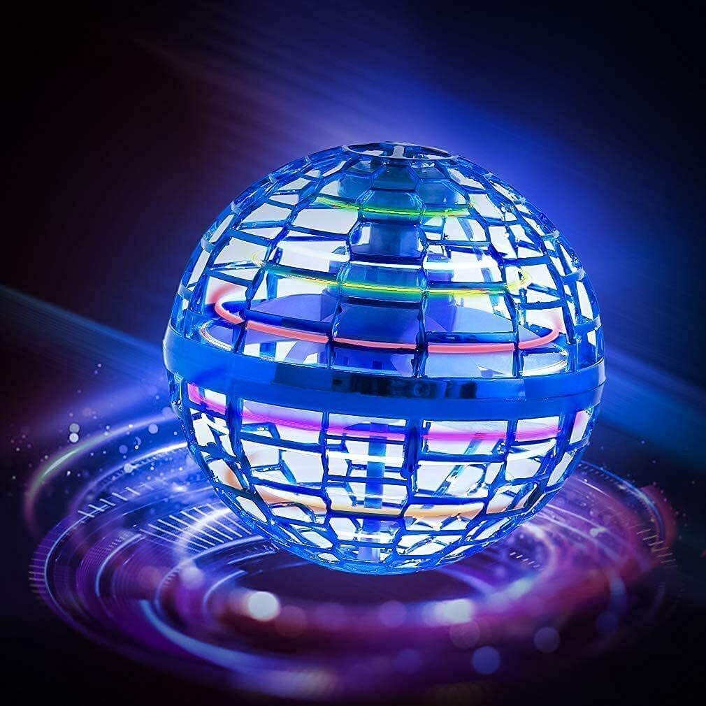 Flying Spinner Ball Usb Rechargeable In Led Lights 360 Rotating Magic Controller
