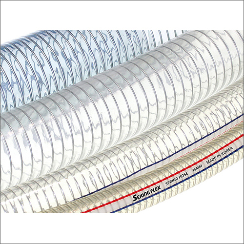 Spring Round Hose - Hardness: Rigid