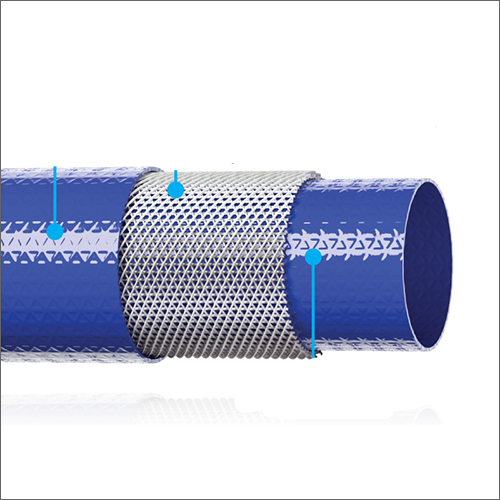 Layflat Round Hose - Hardness: Rigid