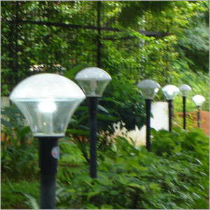 सौर एलईडी बगीचे की बत्ती