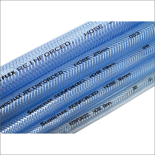 Clear Braided Hose - Hardness: Rigid