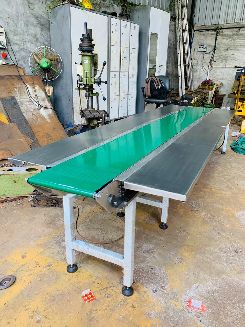 Any Colour Knife Edge Belt Conveyor