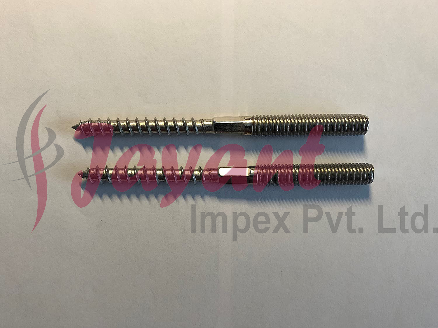 Hanger Bolts - High-strength Steel, 1/2 Inch X 4 Inch | Designed For Industrial, Engineering, Manufacturing, Automotive, And Drilling Applications