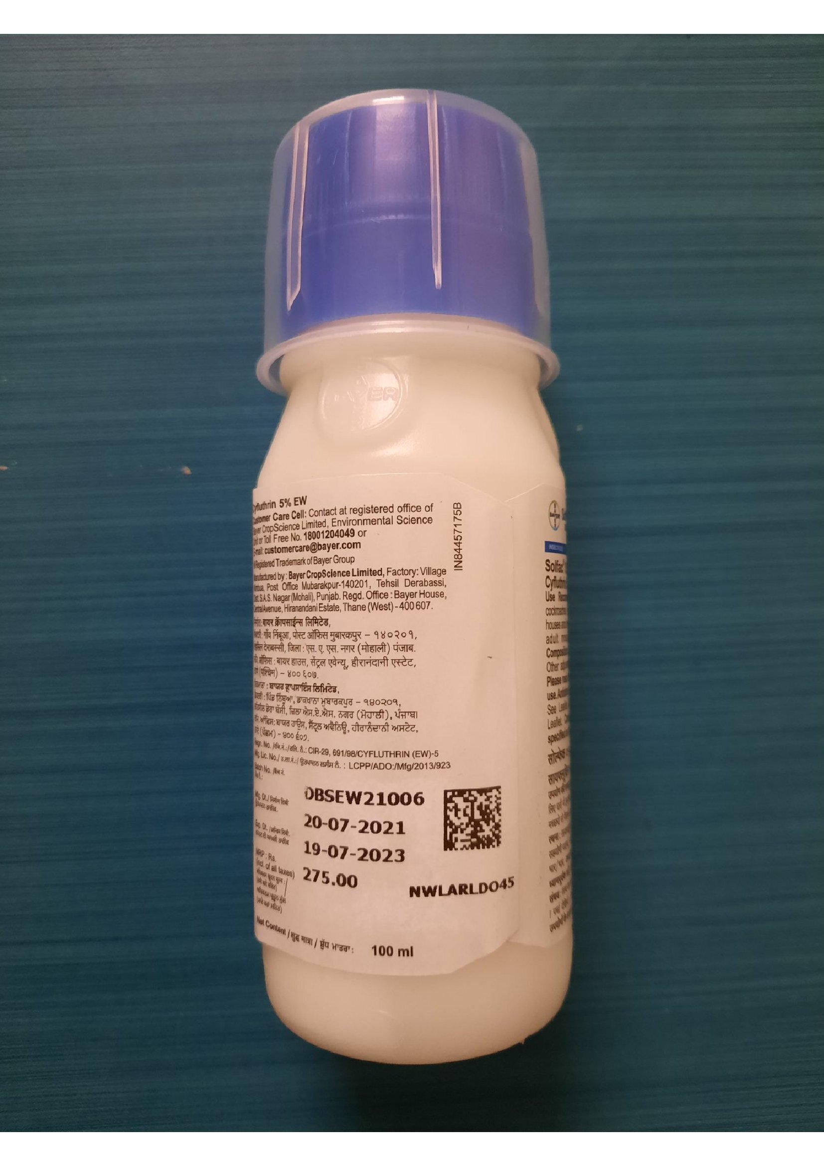 Solfac Ew 050 - 100 Ml - Material: Polycarbonate