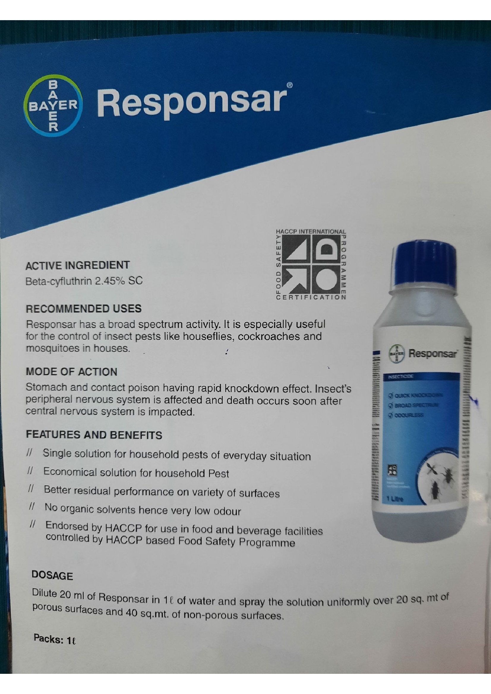Liquid Responser 1 Litre