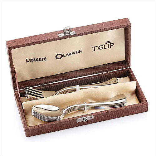 Silver 12 Pcs Compact Cutlery Set