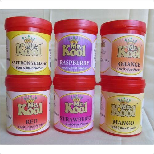 Food Colours Powder Storage: Room Temperature