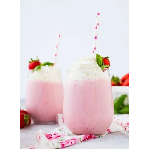 Strawberry Milkshake Powder - Sweet Pink Flavoring Agent | Room Temperature Storage, 12 Months Shelf Life