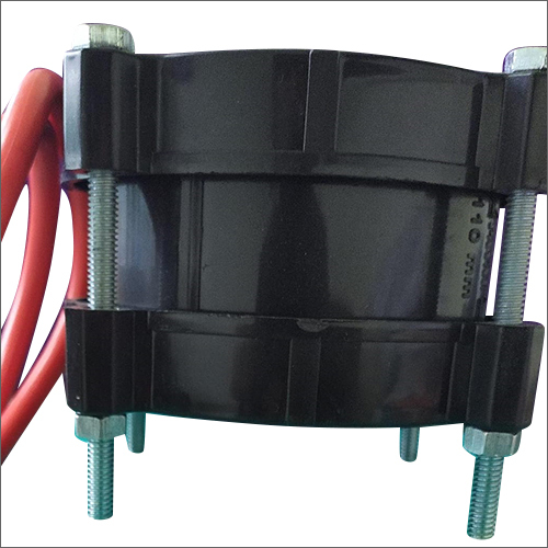 Plastic White Pvc Short D Joint