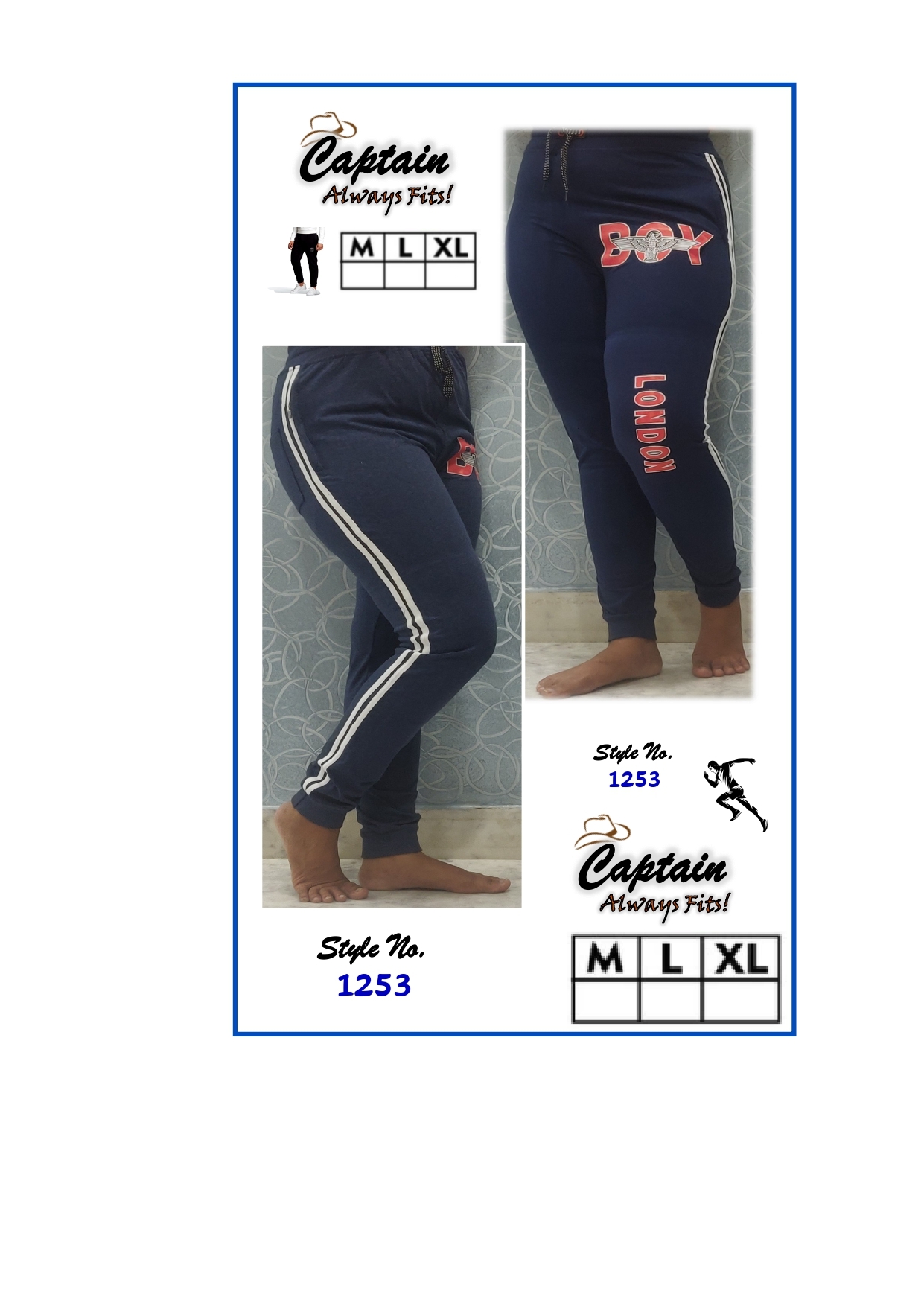 Stretchable Joggers - Knitted Fabric, All Season Washable | Cool, Breathable, Flexible Sports Alternative For Full Mobility