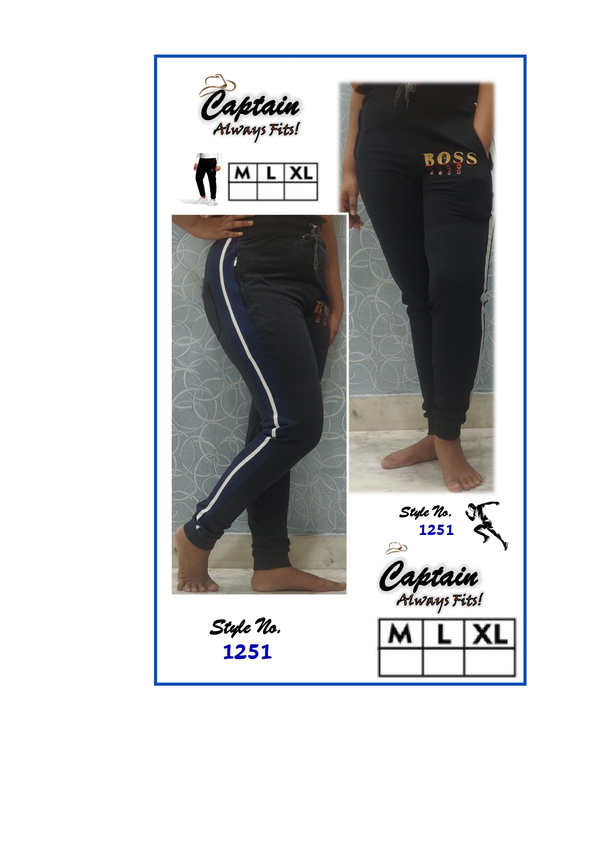 Stretchable Joggers - Knitted Fabric, All Season Washable | Cool, Breathable, Flexible Sports Alternative For Full Mobility