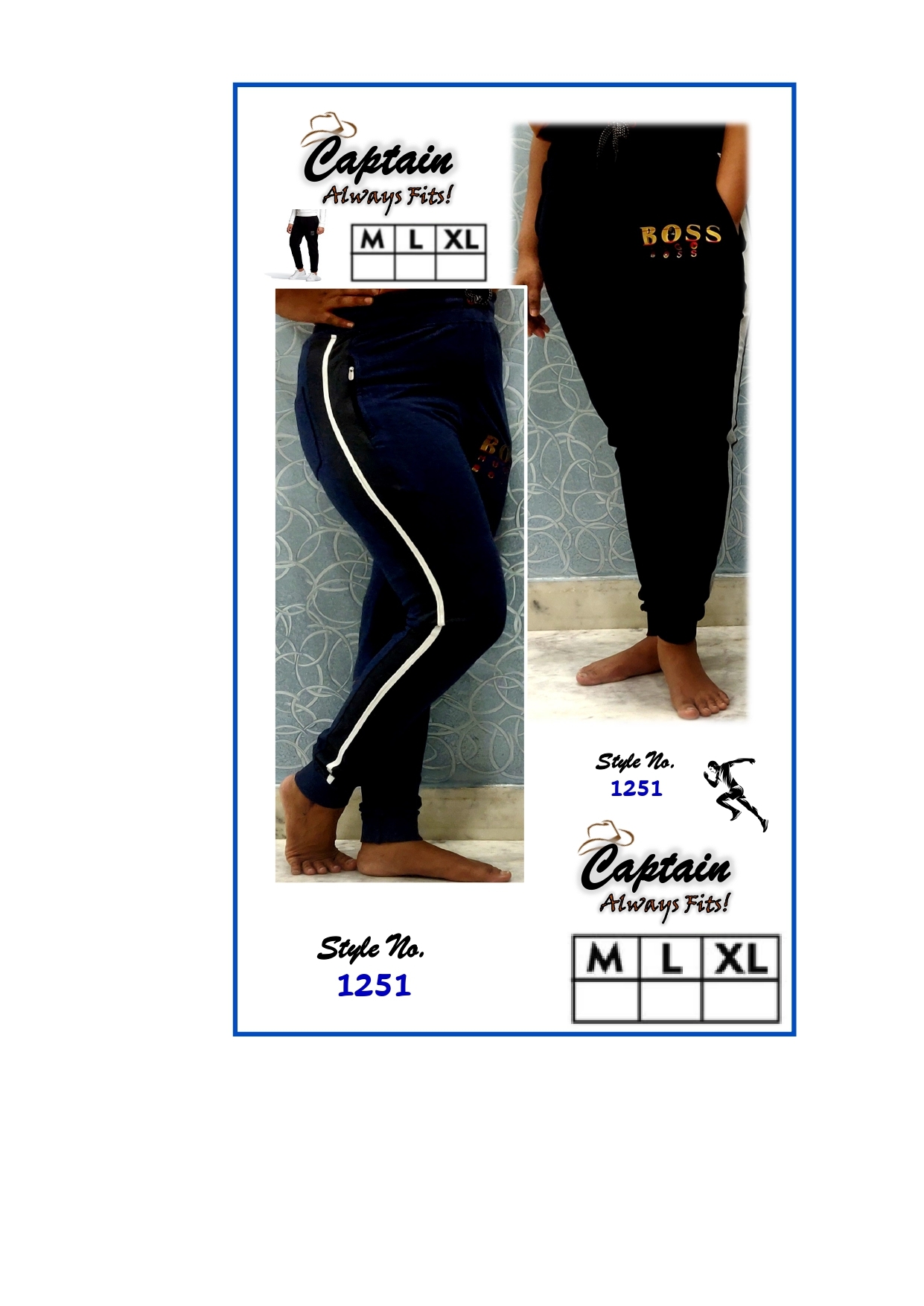 Stretchable Joggers - Knitted Fabric, All Season Washable | Cool, Breathable, Flexible Sports Alternative For Full Mobility