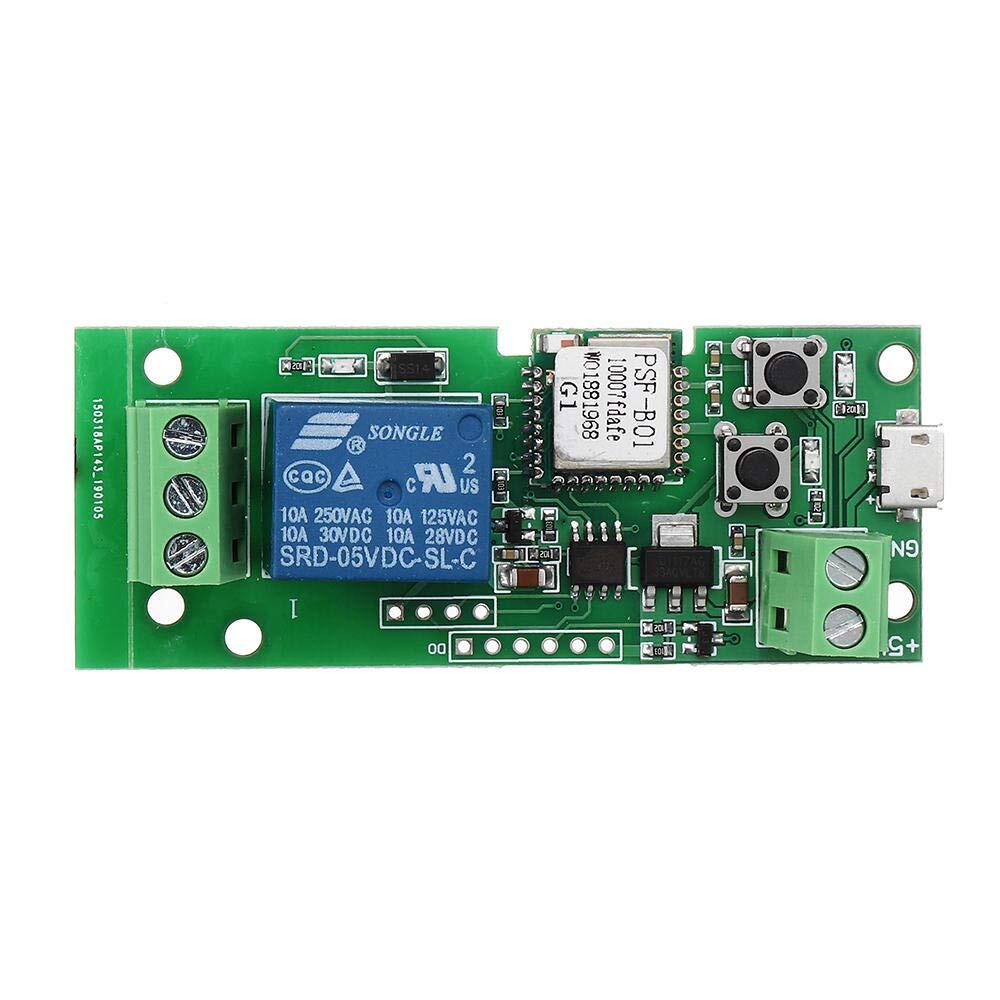 Wifi Wireless Smart Switch Relay Module For Smart Home 5v 5v/12v Applied To Access Control