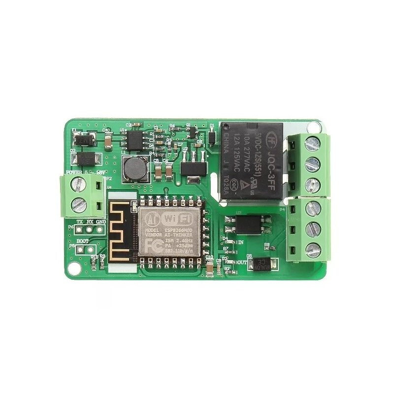 Dc 7-30v 1 Channel Esp8266 Wifi Network Relay Module Power Switch