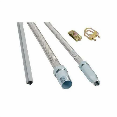 फायर स्प्रिंकलर के लिए सिल्वर फ्लेक्सिबल होज़