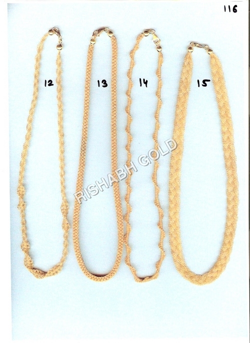 पुरुषों की नेक गोल्ड चेन जेंडर: महिलाएं