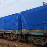 नीला तिरपाल वैगन कवर रेलवे