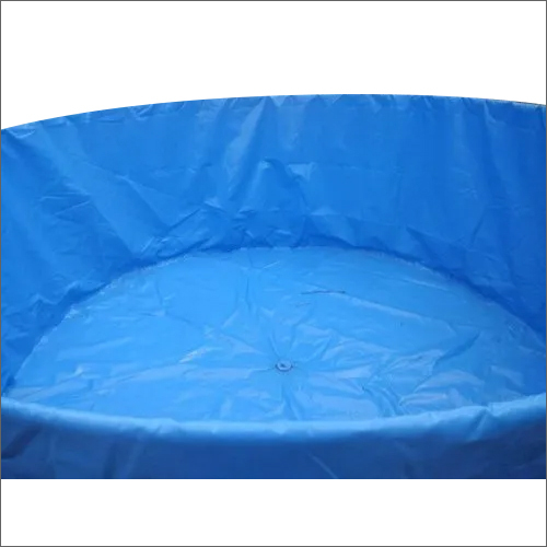 ब्लू पीवीसी बायोफ्लोक टैंक