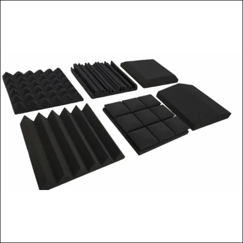 Black Pu Acoustic Foam