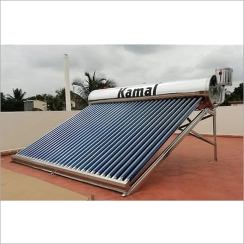 मल्टीकलर फ्रीस्टैंडिंग 100 एलपीडी क्षमता वाला कमल सोलर वॉटर हीटर